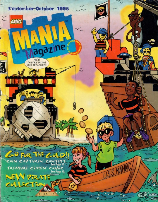 LEGO MM06SEP1995 Mania Magazine September - October 1995