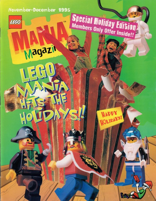 LEGO MM07NOV1995 Mania Magazine November - December 1995
