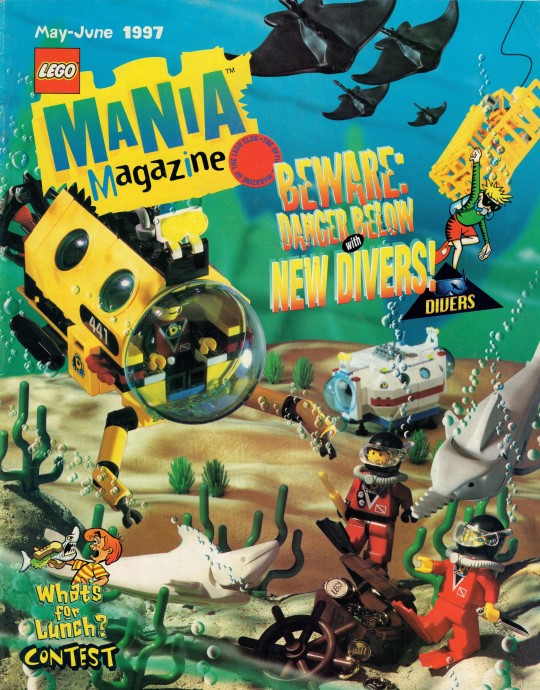 LEGO MM16MAY1997 Mania Magazine May - June 1997