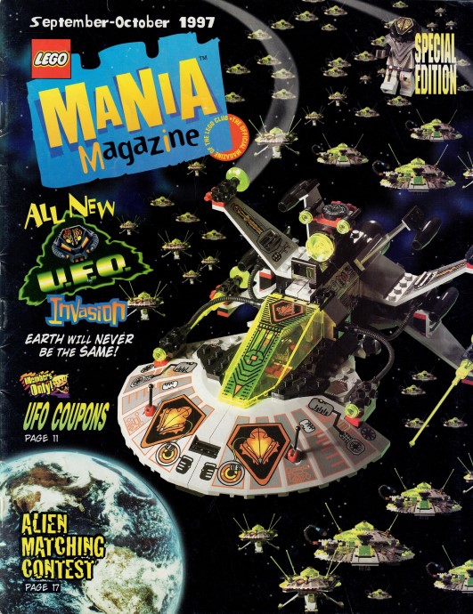 LEGO MM18SEP1997 Mania Magazine September - October 1997