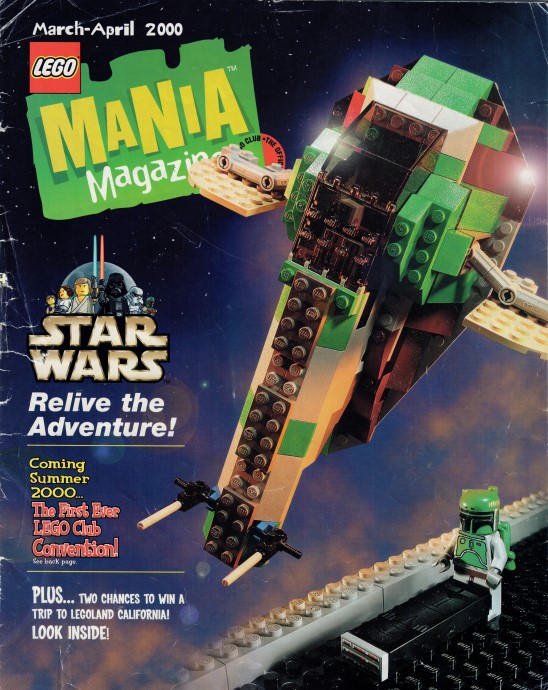 LEGO MM33MAR2000 Mania Magazine March - April 2000