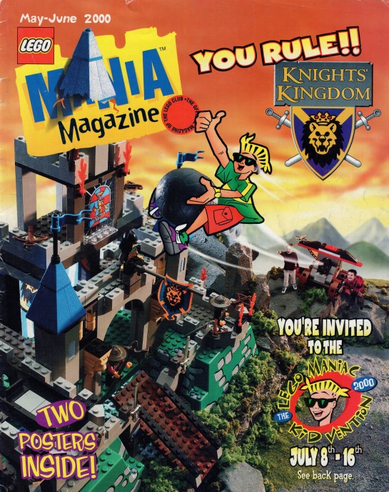 LEGO MM34MAY2000 Mania Magazine May - June 2000