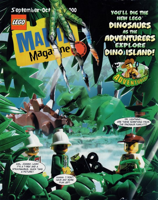 LEGO MM36SEP2000 Mania Magazine September - October 2000