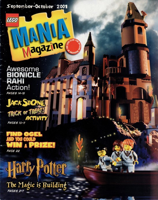LEGO MM42SEP2001 Mania Magazine September - October 2001