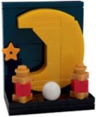 LEGO MOON M&T Crescent Moon