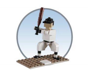 LEGO ORLANDPARK {Baseball Player}
