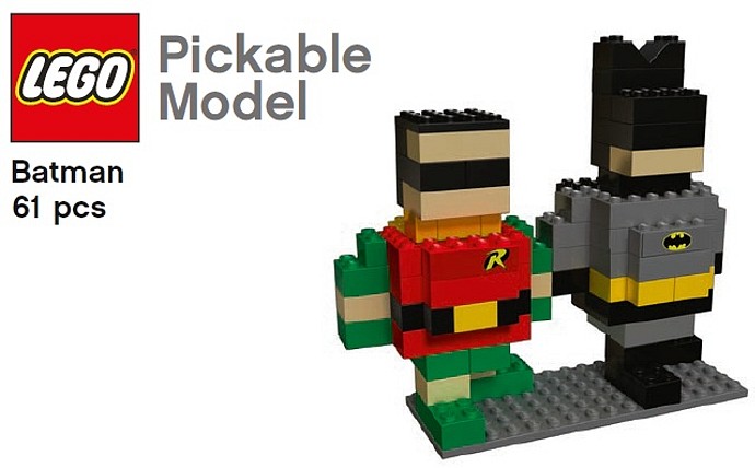 LEGO PAB4 Batman & Robin (Limited Edition PAB Model)