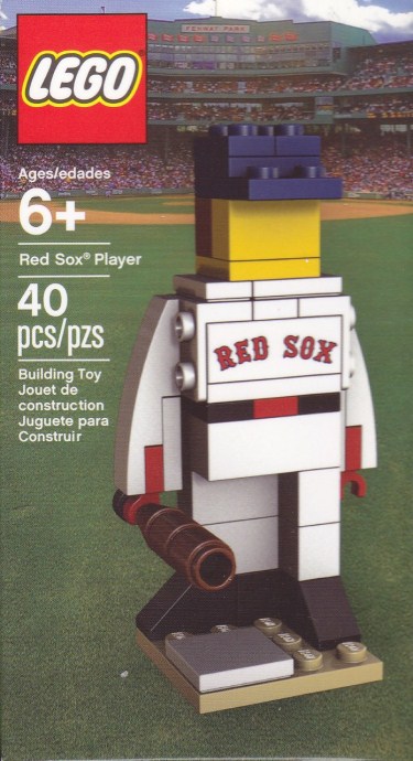 LEGO RedSox Red Sox Player