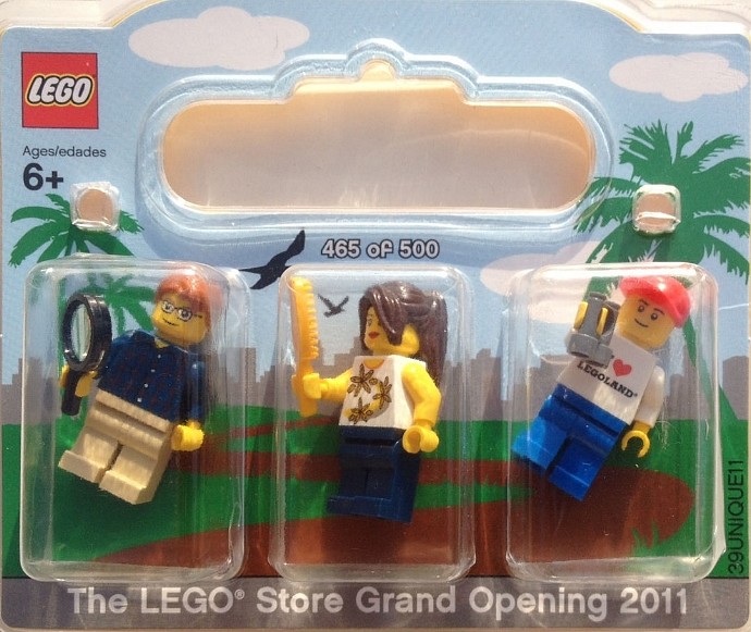 LEGO SanDiego Fashion Valley  Exclusive Minifigure Pack