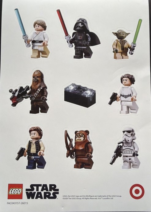 LEGO SWSTICKERS Star Wars Target Stickers