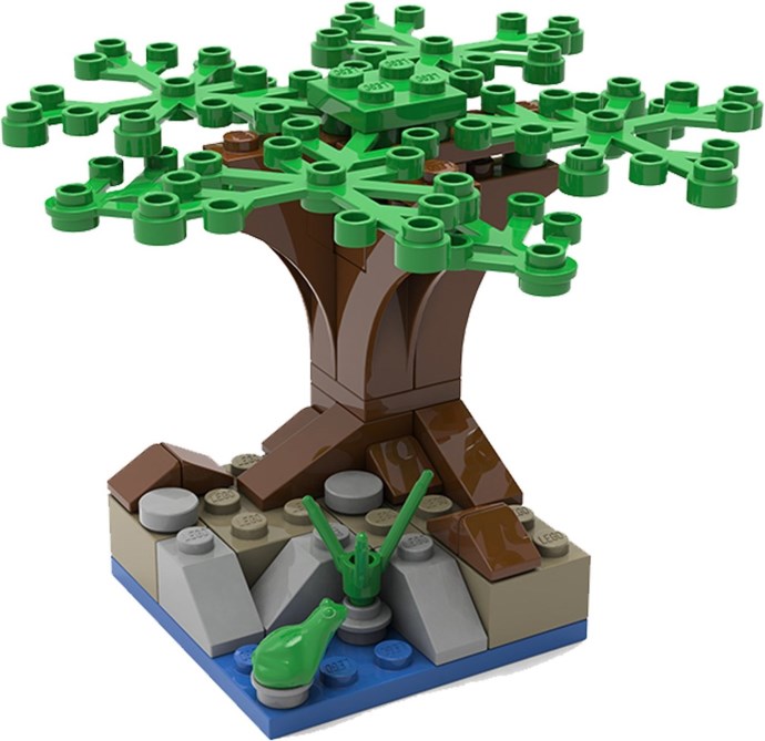 LEGO TREE Tree in the Woods