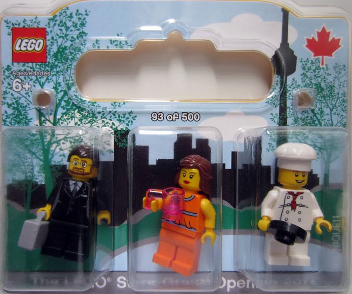 LEGO Toronto-2 Fairview Mall, Toronto, Canada Exclusive Minifigure Pack