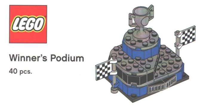 LEGO TRUPODIUM Winner's Podium