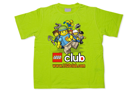 LEGO TS67 LEGO Club Lime Green T-shirt