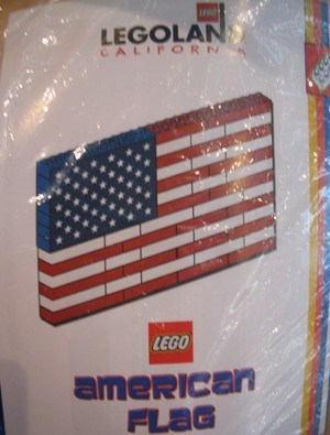 Hang ~ OTAN original imprimé USA NASA Lego United States & US Drapeau pierres 