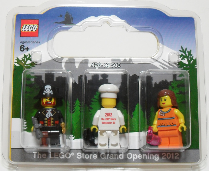 LEGO Vancouver Vancouver, Canada Exclusive Minifigure Pack