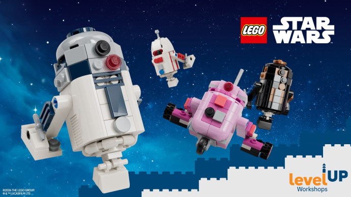 LEGO  R2-D2 Level Up Workshop instructions