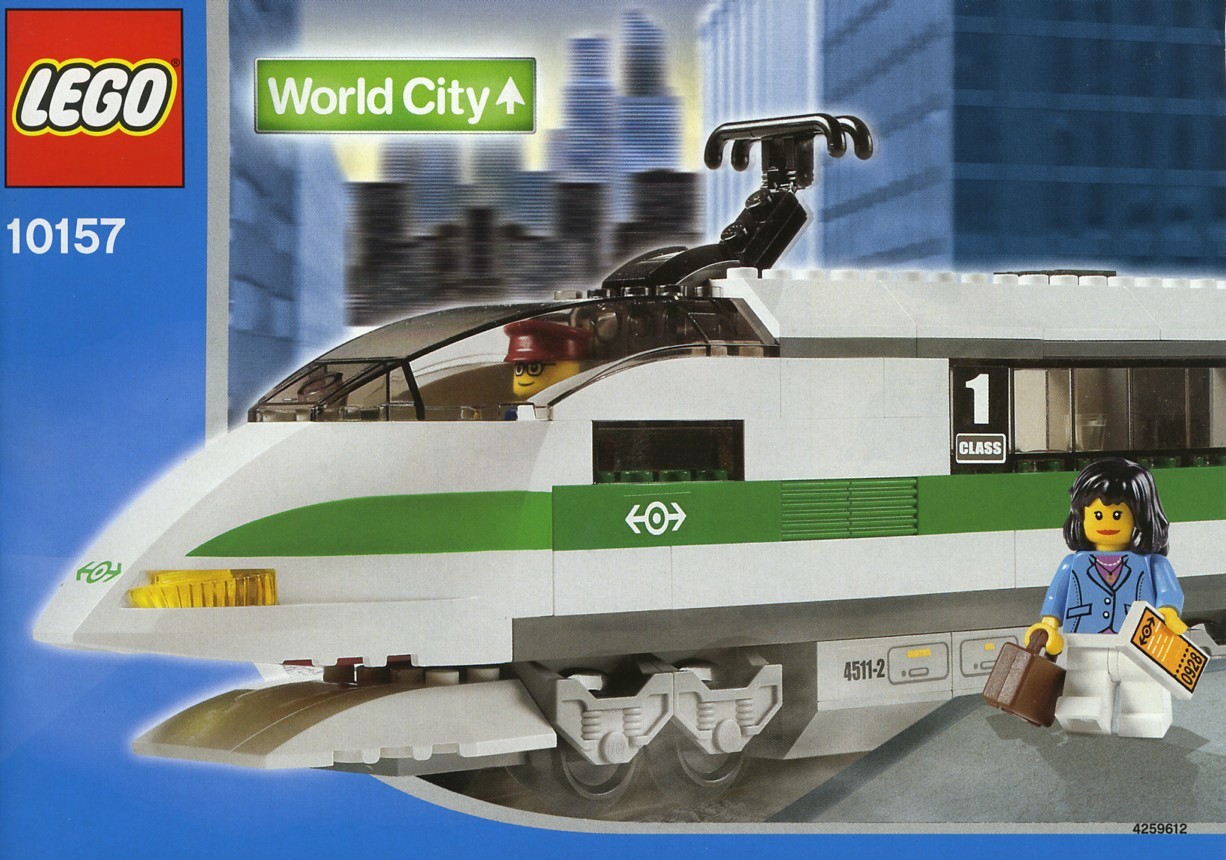 set the day: High Speed Train Locomotive | Brickset: LEGO set guide and database