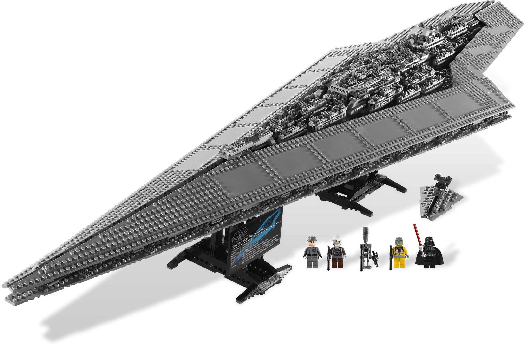 Lego Minifigur Star Wars 10221 Admiral Firmus Piett 