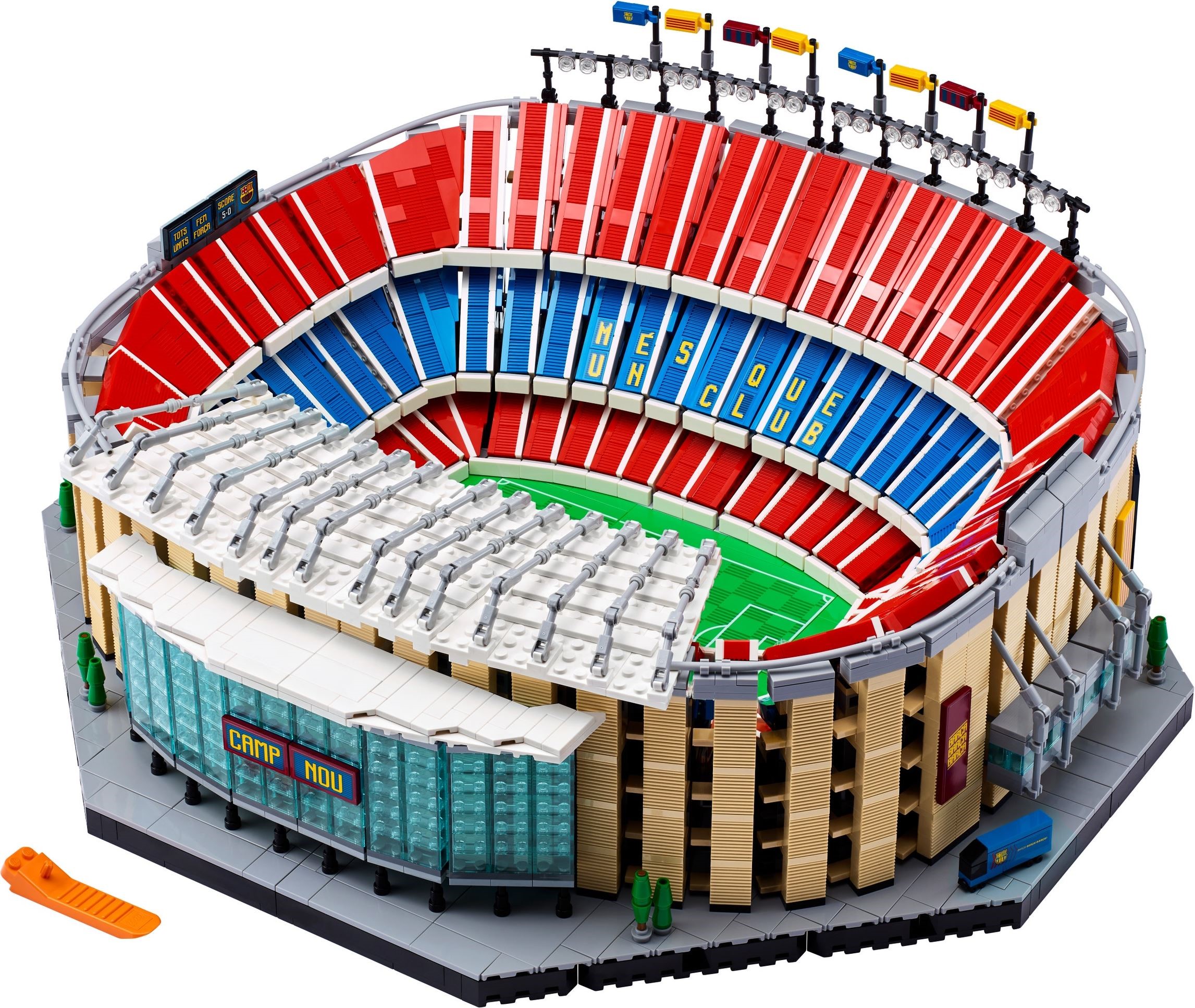 3D European Football Stadium Shape Jigsaw Puzzle Building Model Stadium