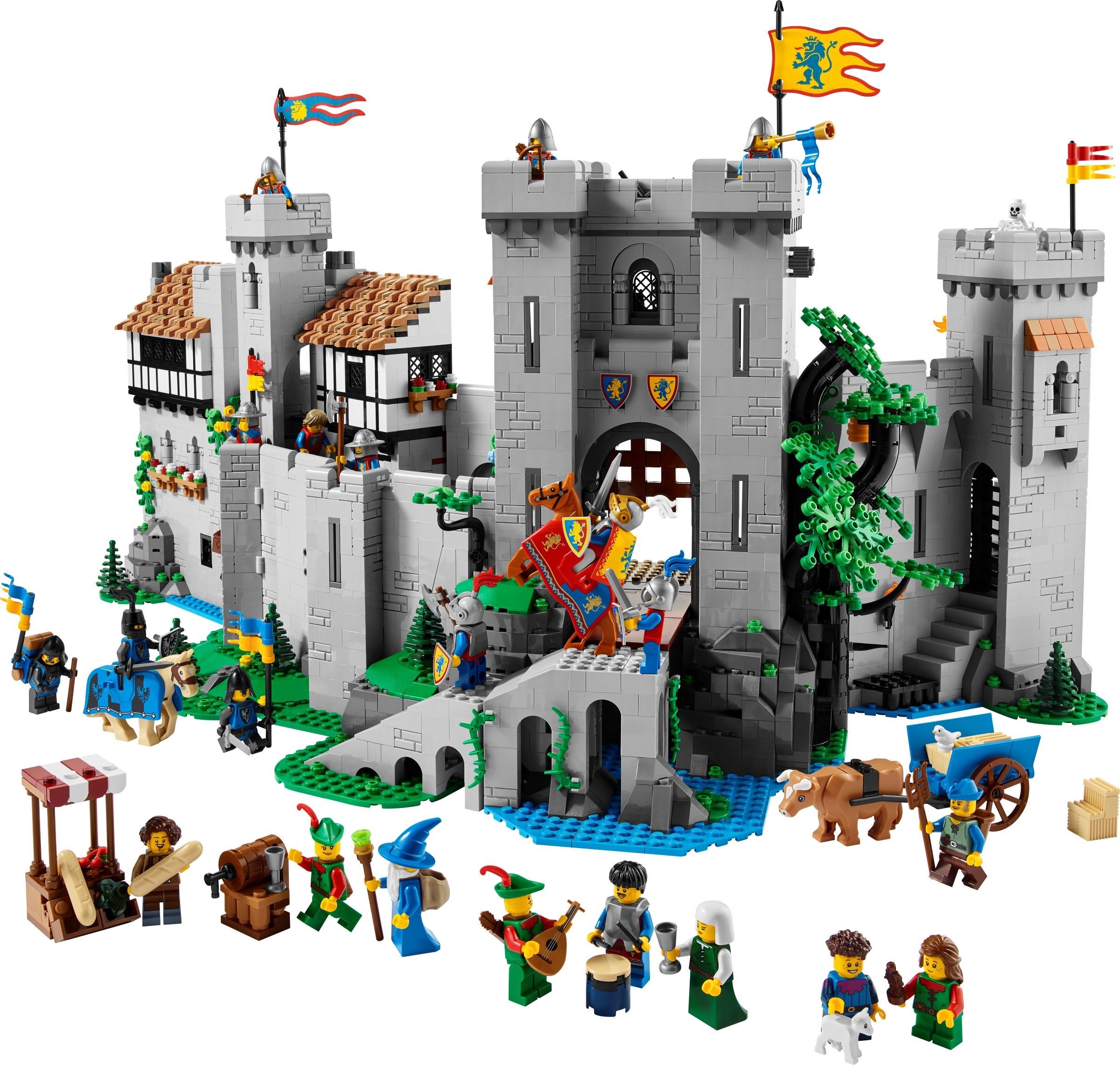 LEGO IDEAS - 90th Anniversary: Micro-Scale Celebrations! - Microscale  Yellow Castle