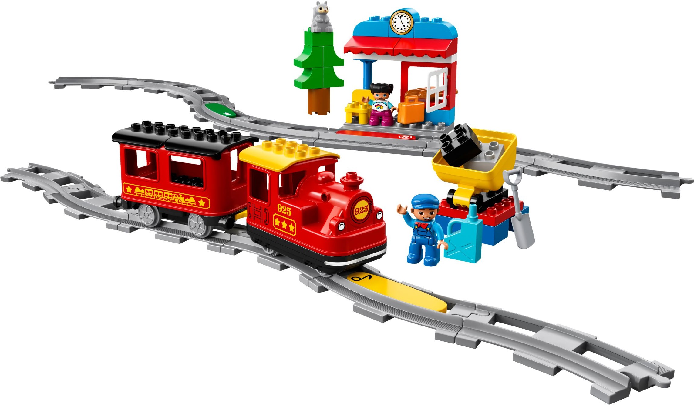 Lego Duplo Train Track Bridge Cargo Wagon Intelli Vintage Railway