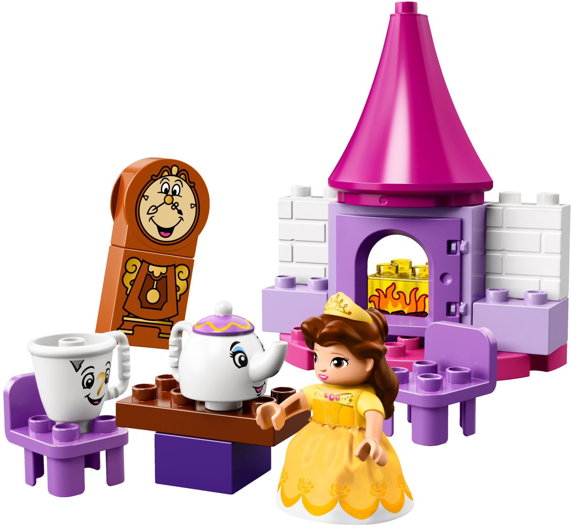 Snow White Prince Charming Disney Princess Castle Lego DUPLO Girls Pink Purple 