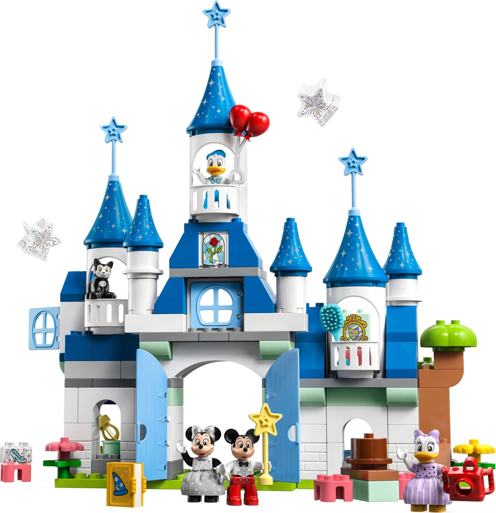Animated LEGO Disney Alice in Wonderland Minifigure Build 