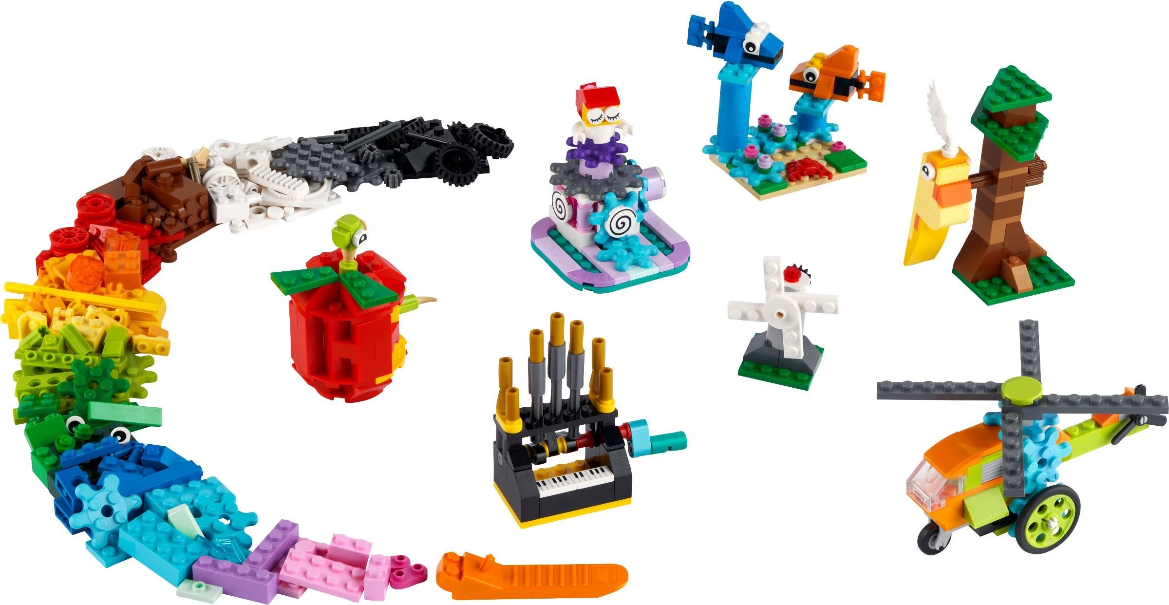 LEGO Set 11028-1 Creative Pastel Fun (2023 Classic)