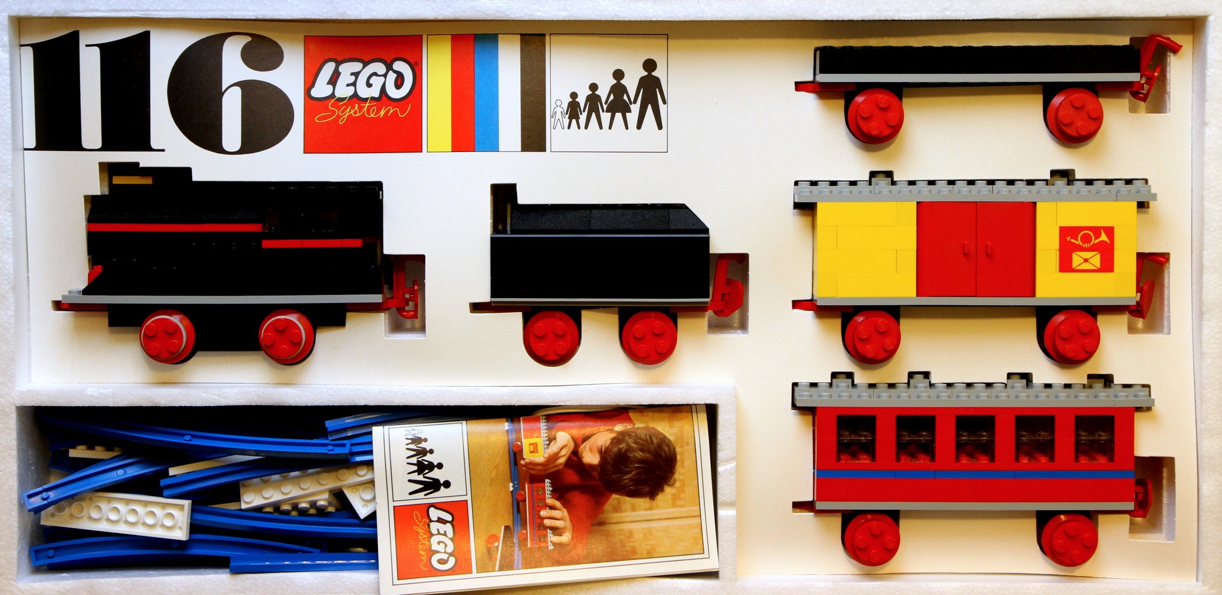 1966 Custom Precut Aufkleber/Sticker passend für LEGO® 113 Motorized Train Set 