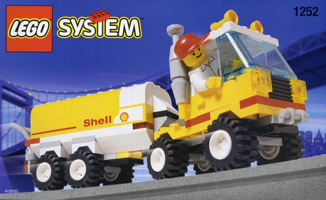 lego shell truck