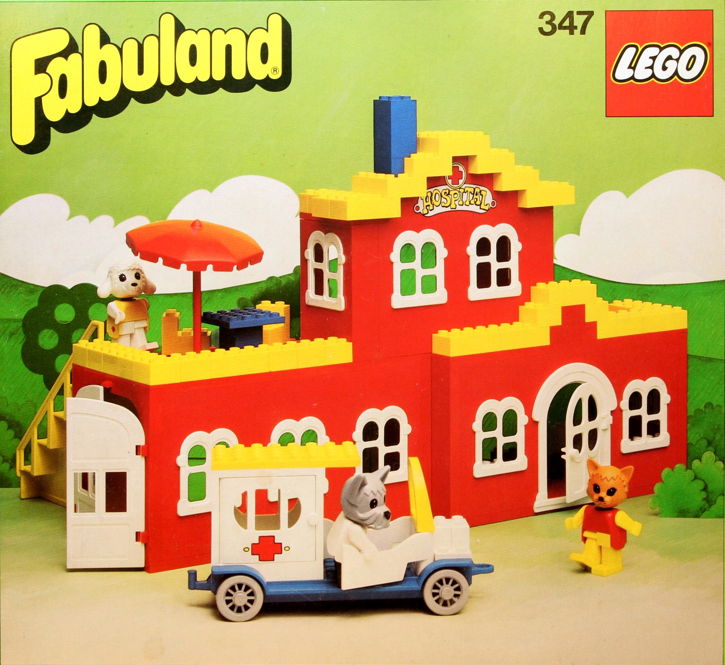 Lego fabuland Pinsel earth orange x669 für Set 3637 3678 