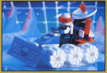 LEGO ICE PLANET BIONDA Guy Chief Vintage Space Minifigures lotto 