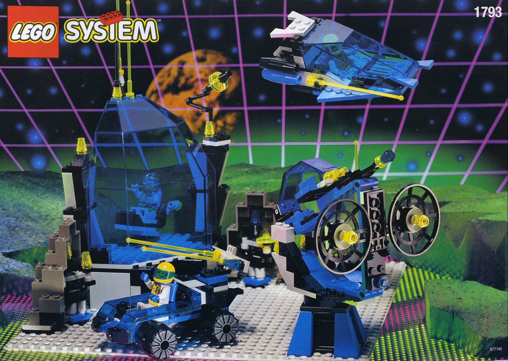 Gud Blå akavet LEGO Space Unitron | Brickset