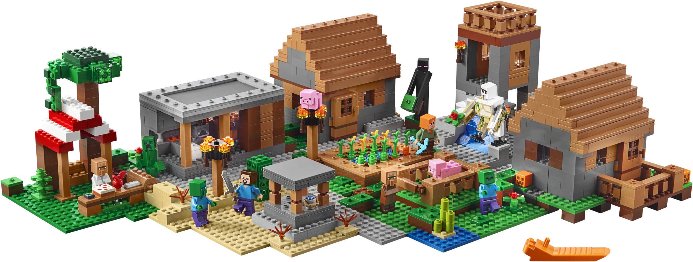 21128 Minecraft The Village: the next 