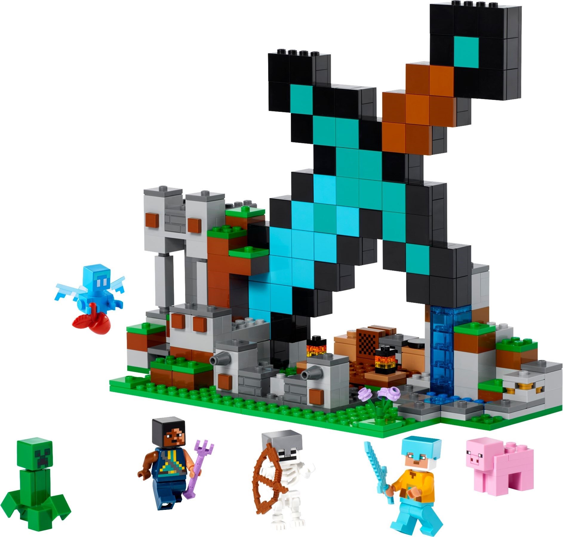 Lego Minecraft Warden Tutorial 