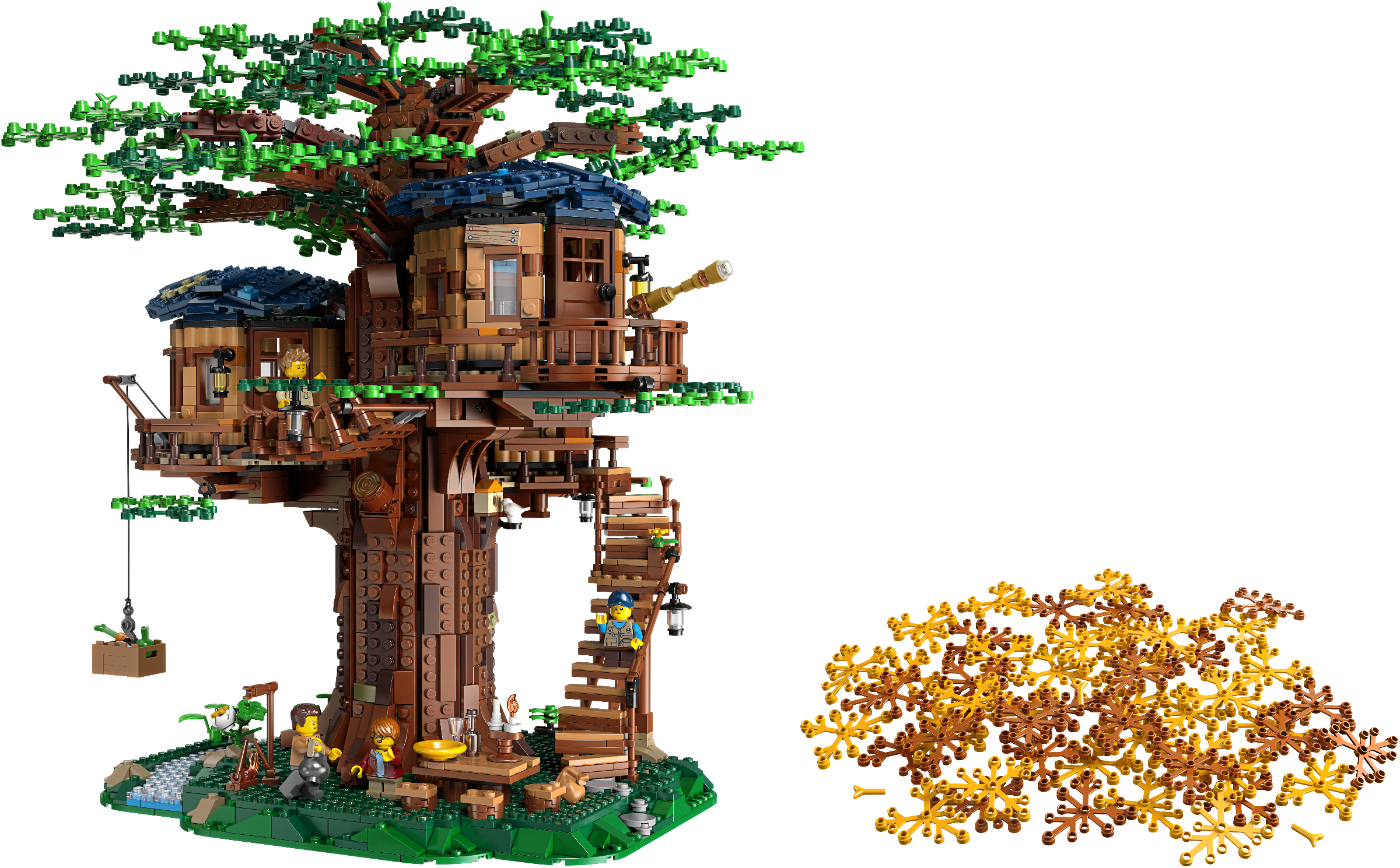 Brickset Bouts Tree House Vs Old Fishing Store Brickset Lego Set Guide And Database