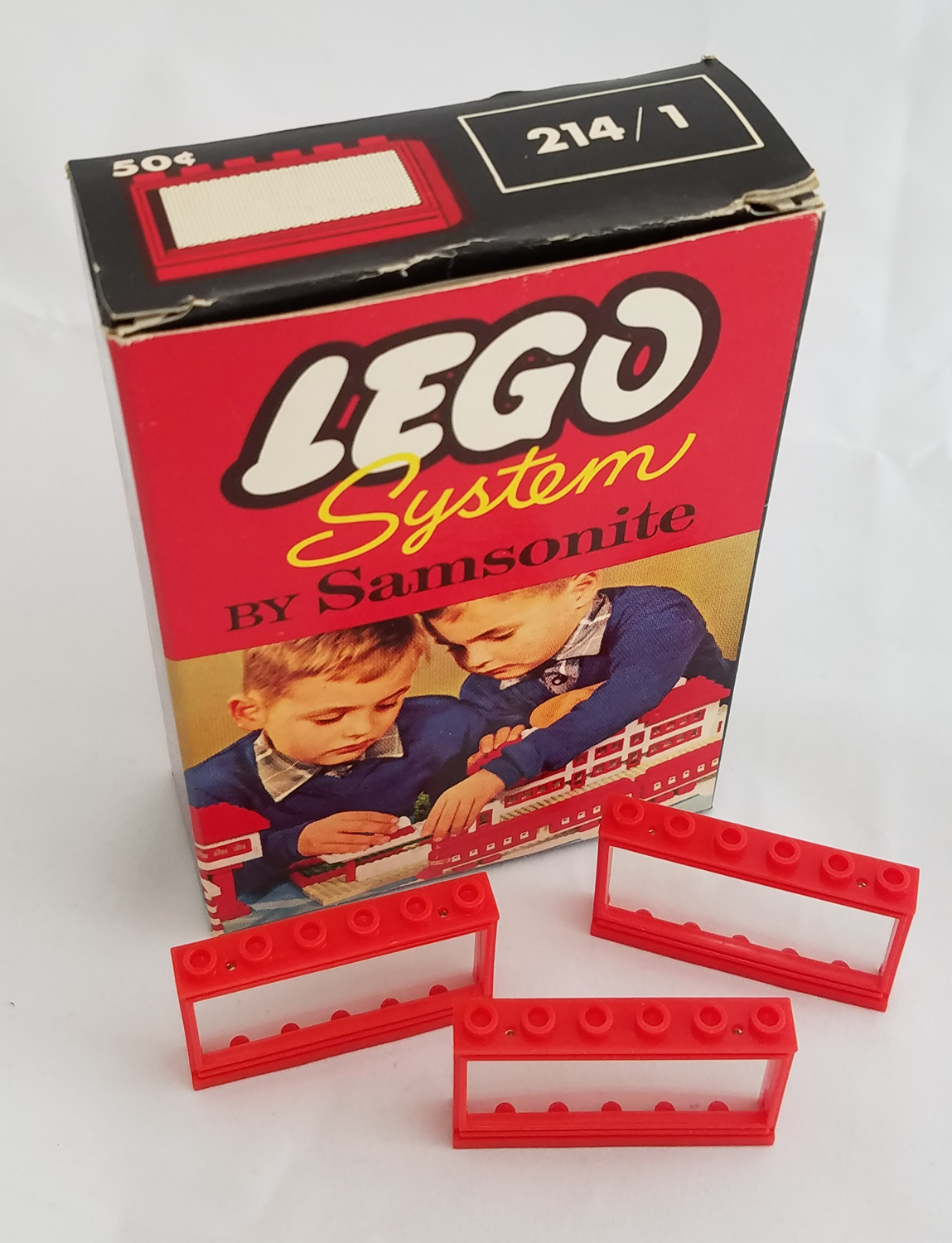 Lego red plates 2 x 6 ou plates rouges 2 x 6