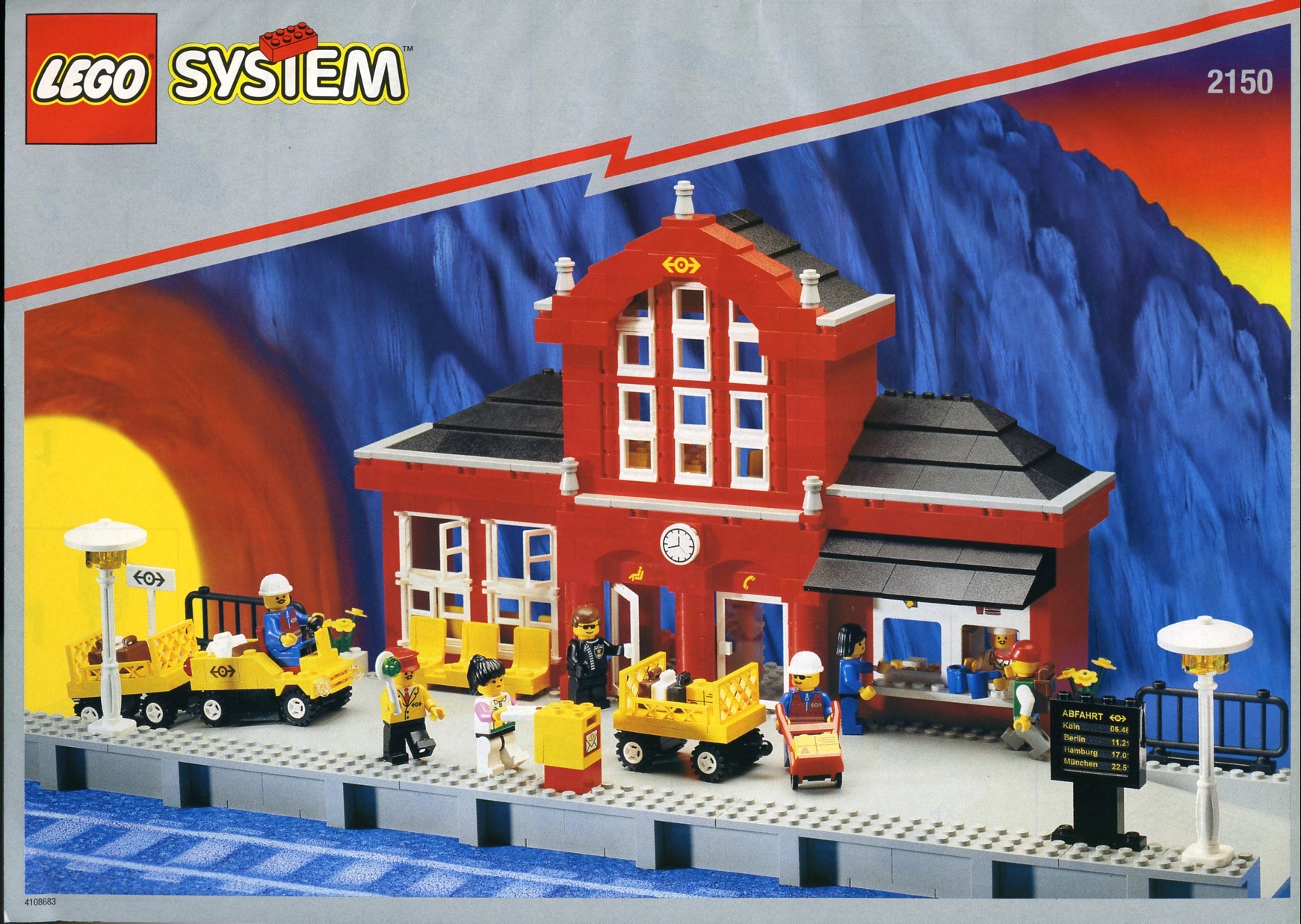 Random set the day: Train Station | LEGO set guide and database