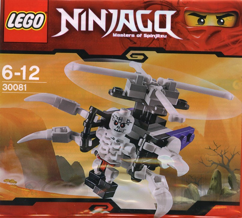 LEGO Figur Ninjago Frakjaw  njo023  30081 