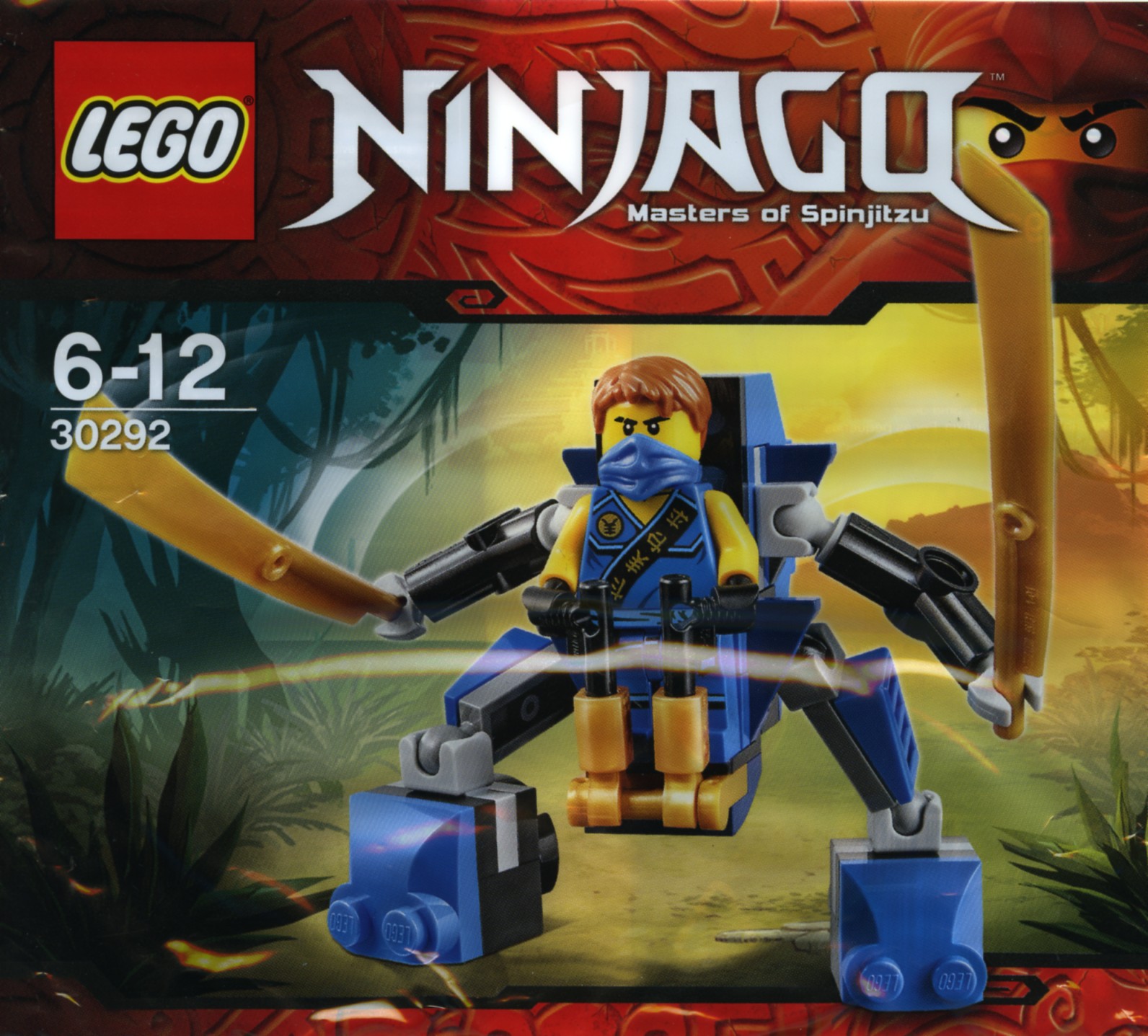 LEGO ®-Minifigur NINJAGO Clouse Tour Elements Set 70748 Titanium Dragon njo112 