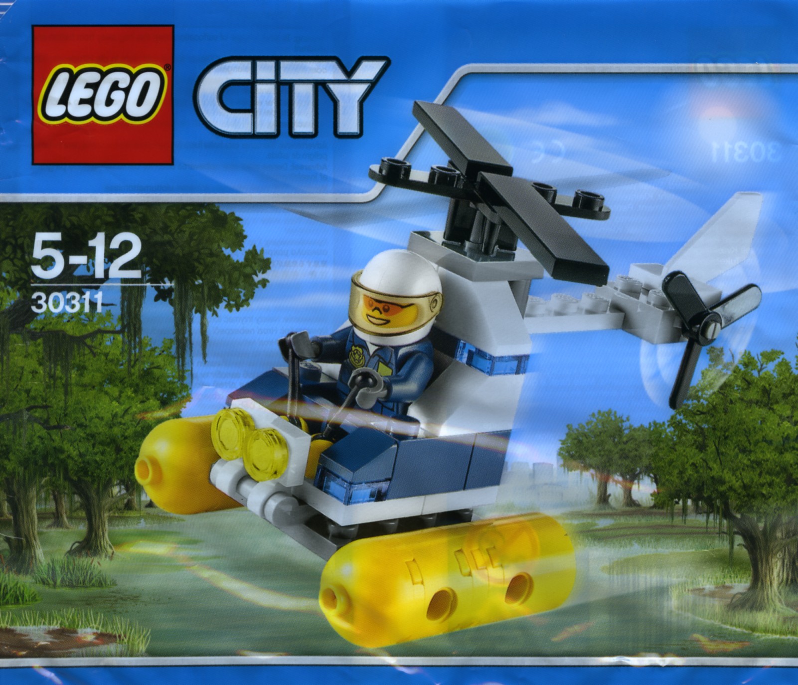 Windboat Helicopter LEGO City 60068 Crooks' Hideout Set w Police Boat Truck 