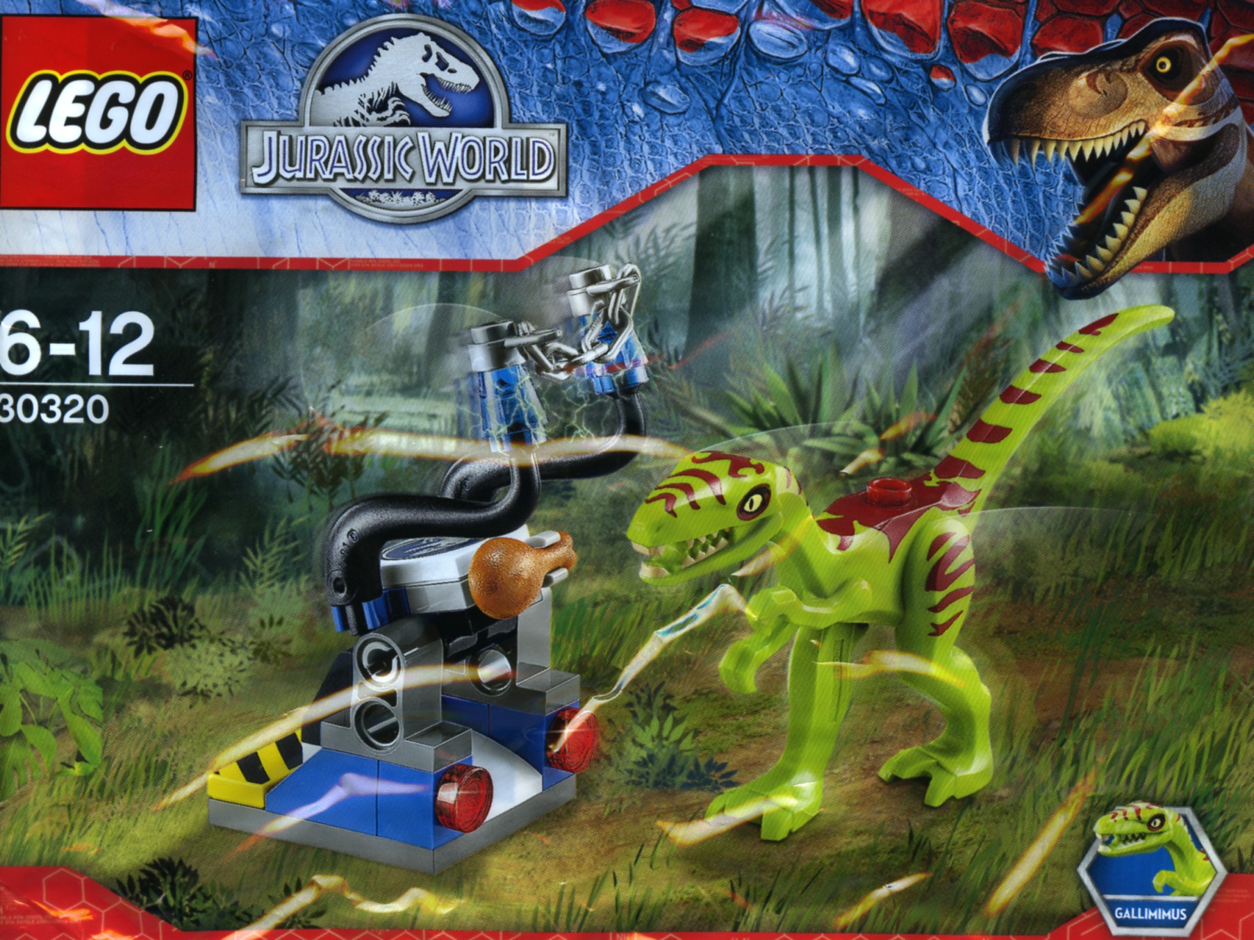 LEGO Jurassic World Dino Combo Pack (66774) 6 Mini figures 3 Dinos