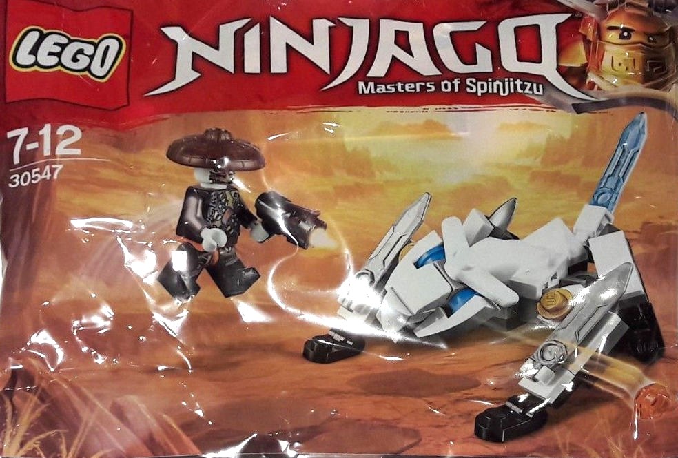 njo458 LEGO minifigure Zane Hunted - Ninjago 70652 NEW 