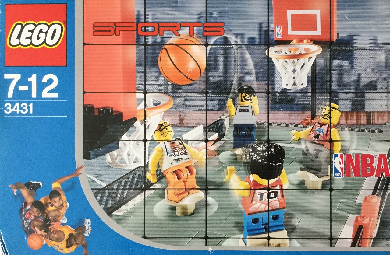 lego basketball court