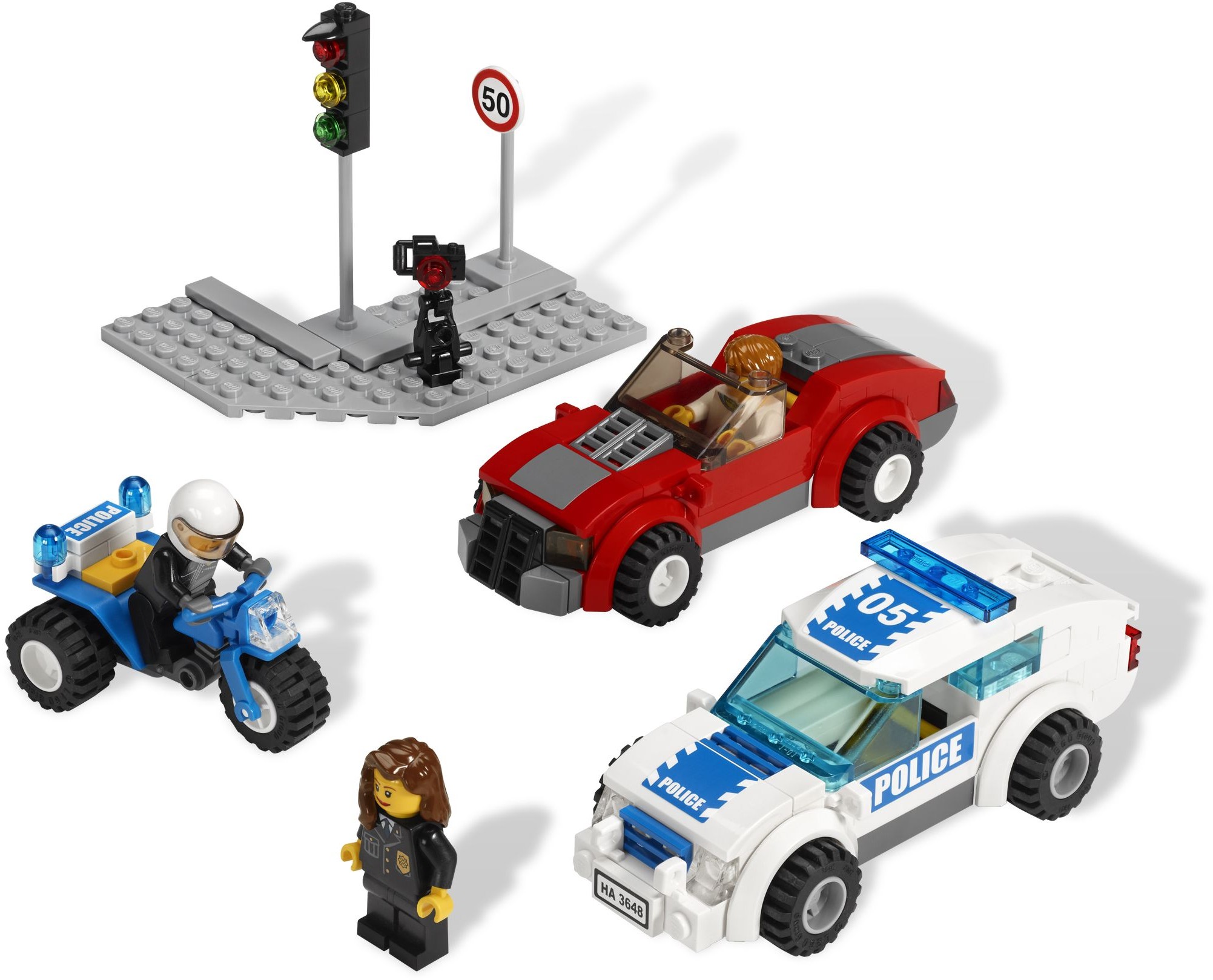 lego police car instructions 7236