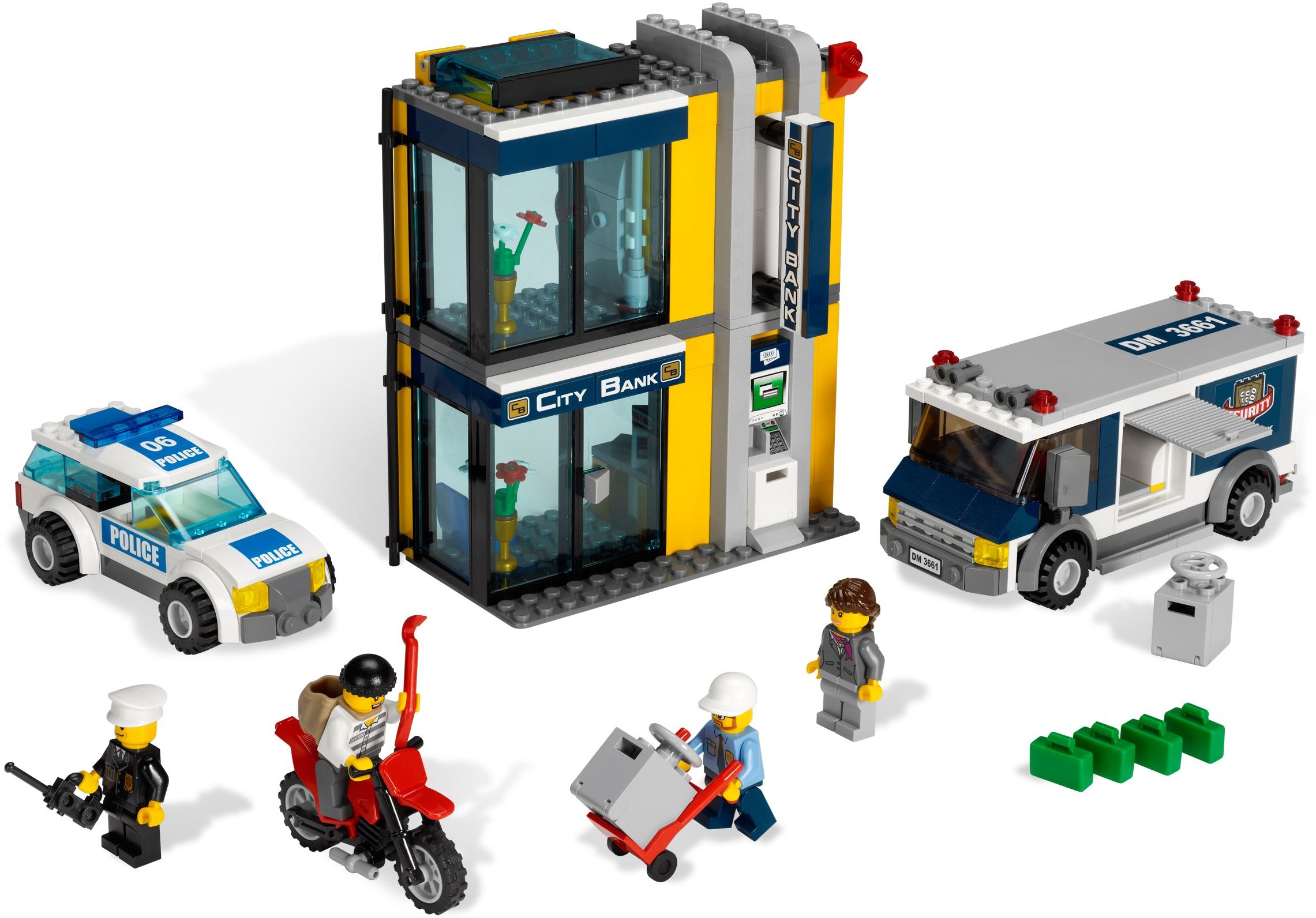Lego police homme gendarme sergent commandant garde de sécurité figurine City Town 