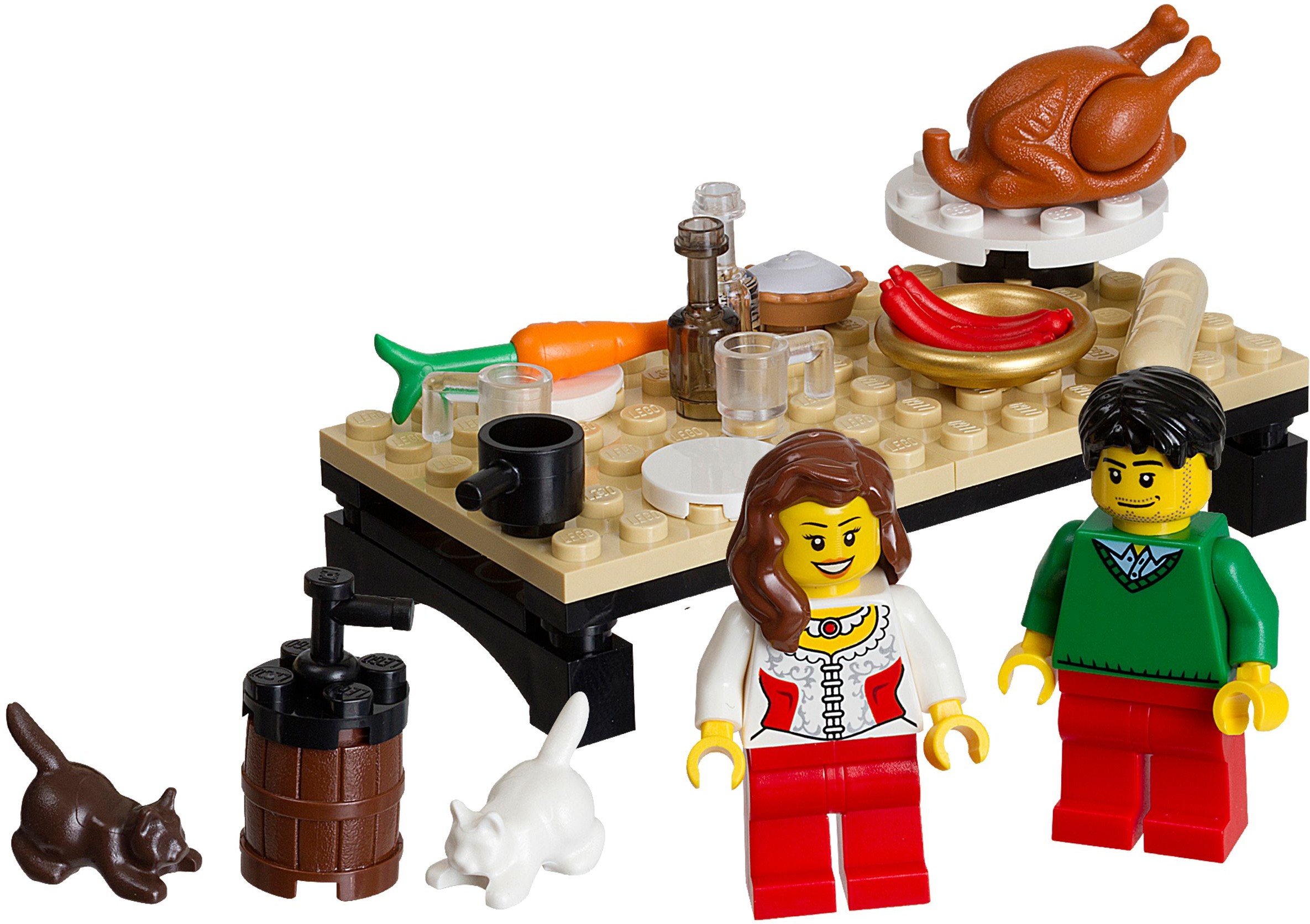 40204 Pilgrim's Feast Exclusive Neu & OVP LEGO Seasonal Thanksgiving 