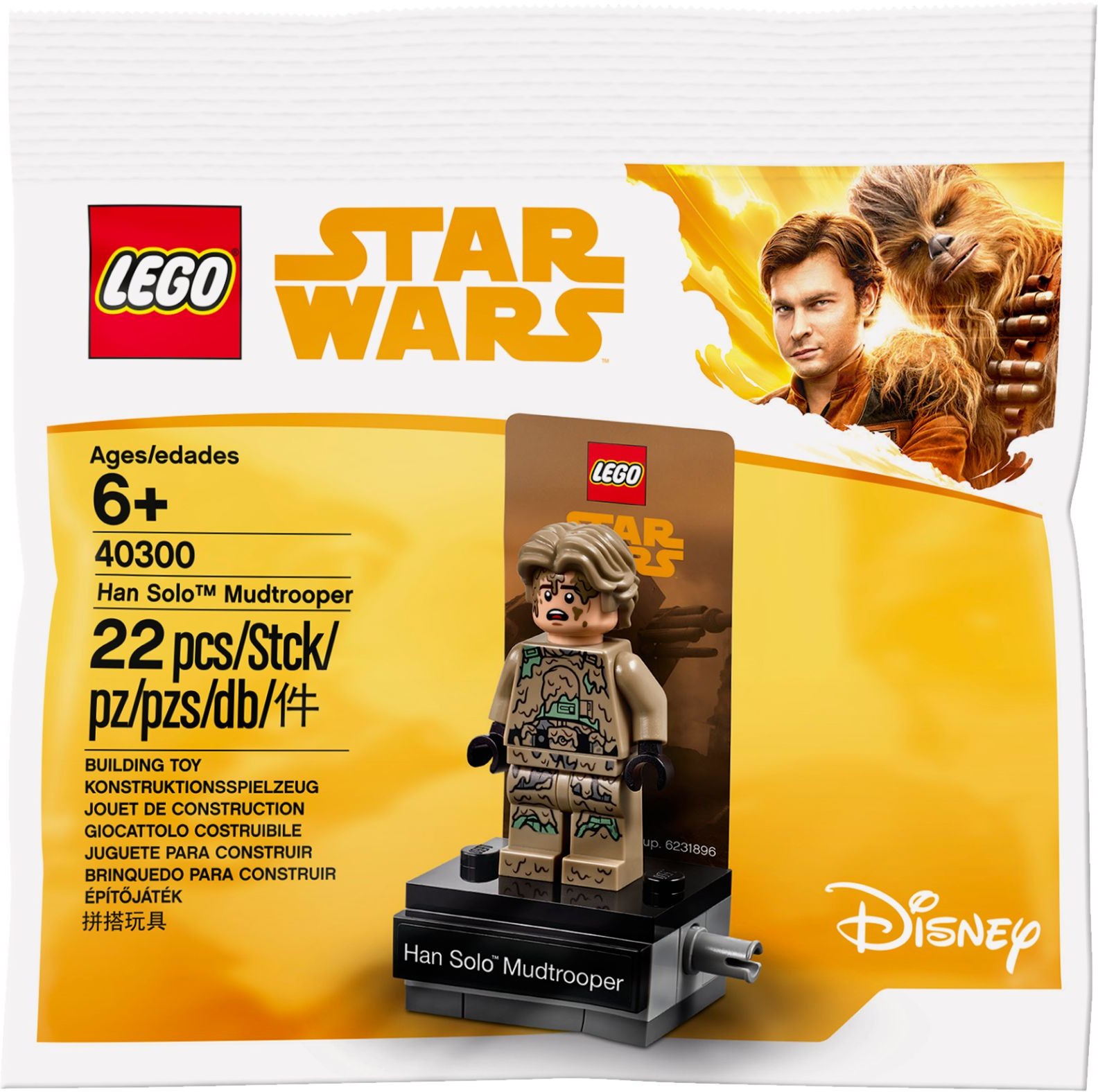 NEW LEGO HAN SOLO FROM SET 75212 STAR WARS SOLO SW0921 