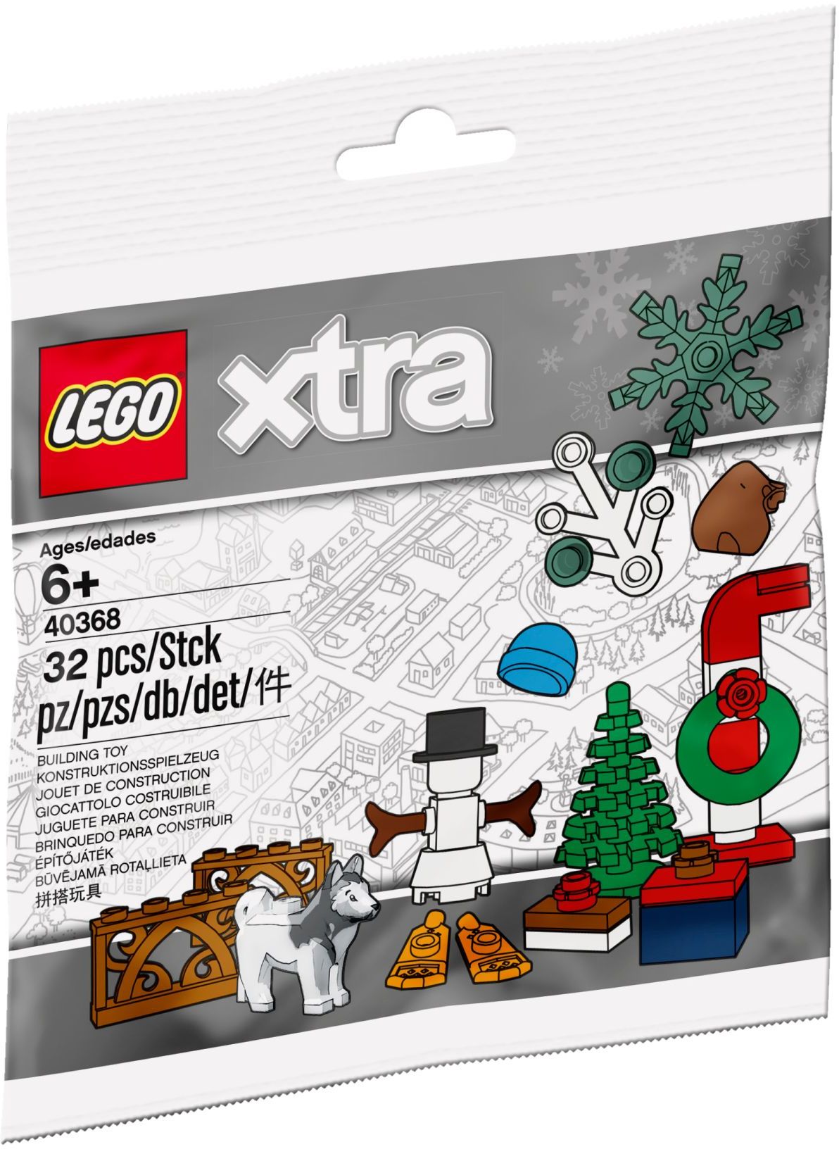LEGO Xtra Lego Brick Stickers NEW & Sealed Ages 6 17 Pieces Gift Idea